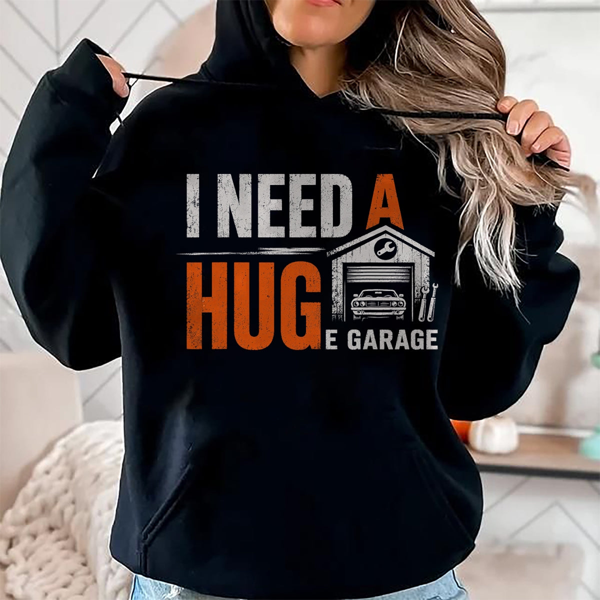 Best Mechanic Life Shirt, Funny Mechanic UnisexT-Shirt/Hoodie/Sweatshirt HLT00 - I Need A Huge Garage Funny Mechanic Car Auto T-Shirt