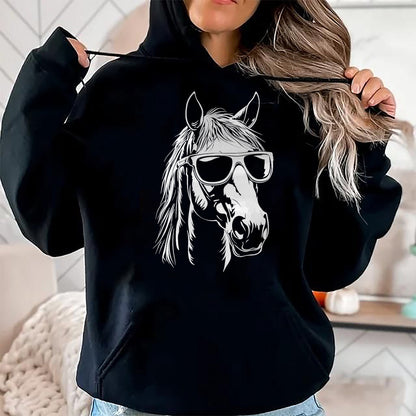 Best Horse Lover Shirt , Funny Horse UnisexT-Shirt/Hoodie/Sweatshirt HLT00 - Funny Horse Sunglasses T-Shirt