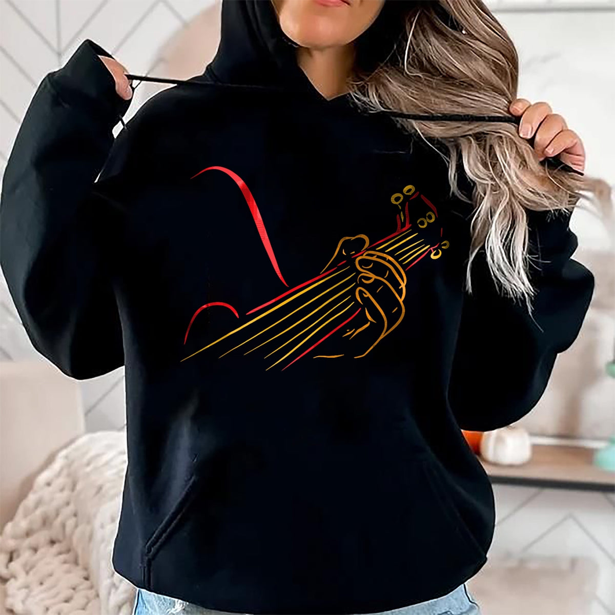 Guitar Lover Shirt, Funny Guitar UnisexT-Shirt/Hoodie/Sweatshirt HLT00 - Playing Guitar Guitarist Music Life Funny Gift T-Shirt
