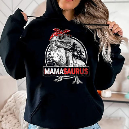 Best Dinosaur Lover Shirt, Funny Dinosaur UnisexT-Shirt/Hoodie/Sweatshirt HLT00 - Mamasaurus T rex Dinosaur Funny Mama Saurus Mother_s Family T-Shirt