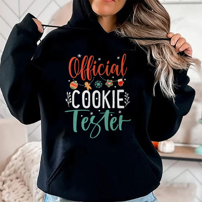 Official Cookie Tester Funny Christmas Couples Matching T-Shirt - Christmas Unisex T-Shirt/Hoodie/Sweatshirt - NINA00
