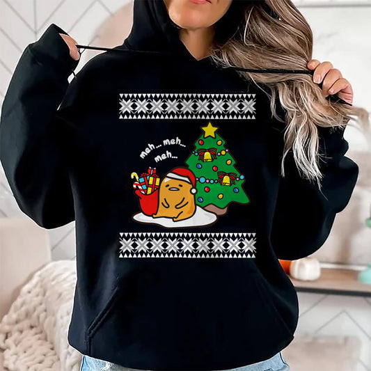 Gudetama Ugly Christmas T-Shirt - Christmas Unisex T-Shirt/Hoodie/Sweatshirt - NINA00