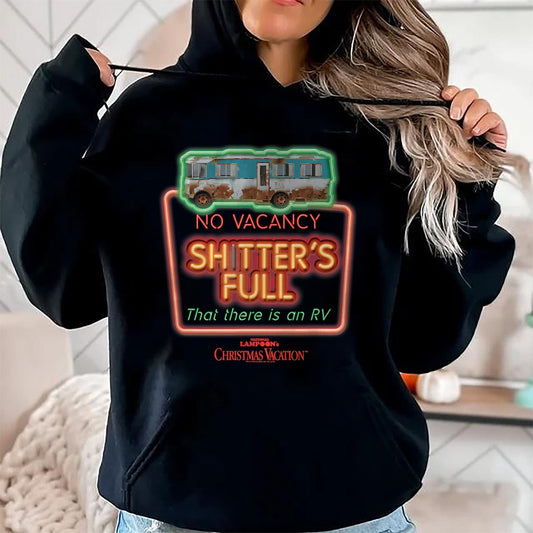 Christmas Vacation No Vacancy Shtter's Full Christmas T-Shirt - Christmas Unisex T-Shirt/Hoodie/Sweatshirt - NINA00