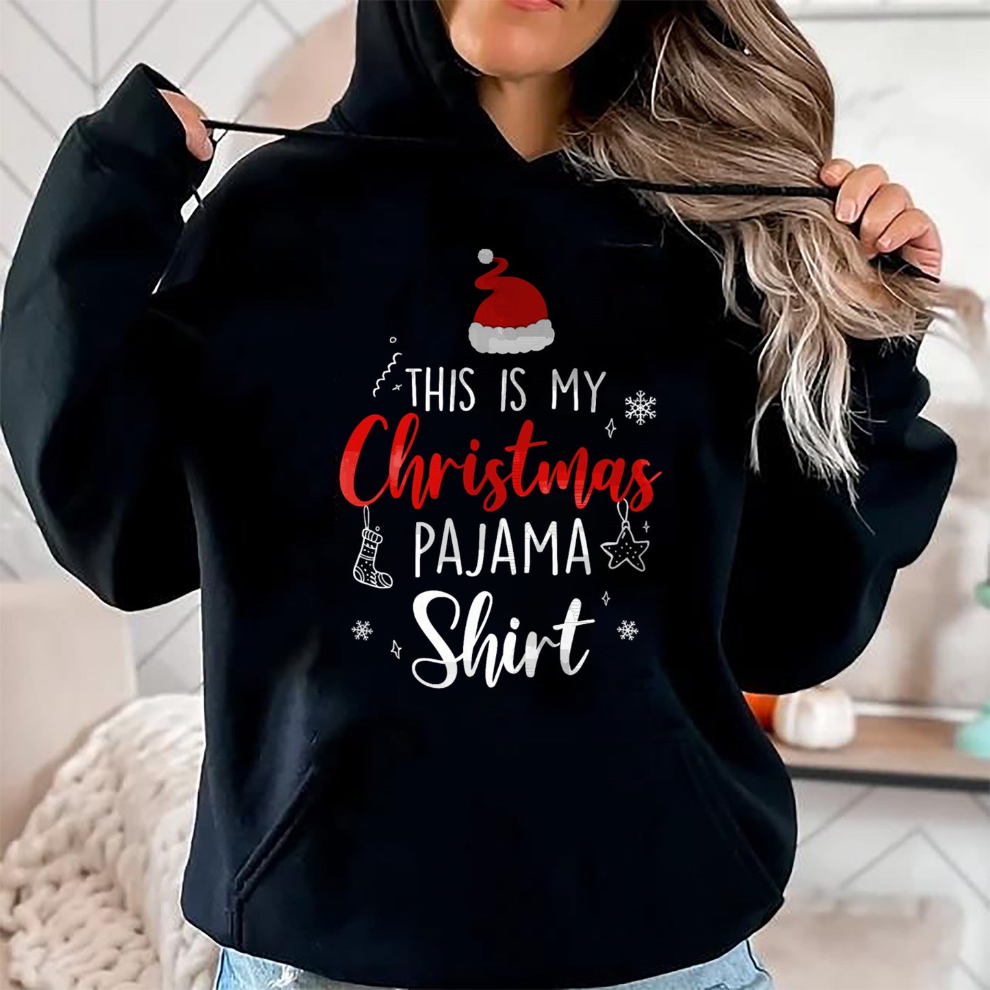 Funny Christmas PJ Pajama Men Women PJS for Family T-Shirt - Christmas Unisex T-Shirt/Hoodie/Sweatshirt - NINA00