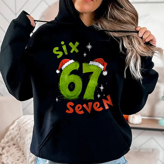 67 Meme Six Seven for Kids Women Men Boys Girls Christmas T-Shirt - Christmas Unisex T-Shirt/Hoodie/Sweatshirt - NINA00