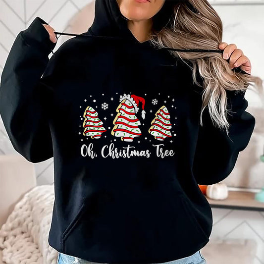 Groovy Oh Christmas Tree Cakes Debbie Becky Jen Cake Lovers T-Shirt - Christmas Unisex T-Shirt/Hoodie/Sweatshirt - NINA00