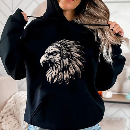Native American T-Shirts, Vintage Native American Unisex T-Shirt/Hoodie/Sweatshirt HLT00 - Native American Indian Day Pride Indigenous Cherokee Eagle T-Shirt (1)