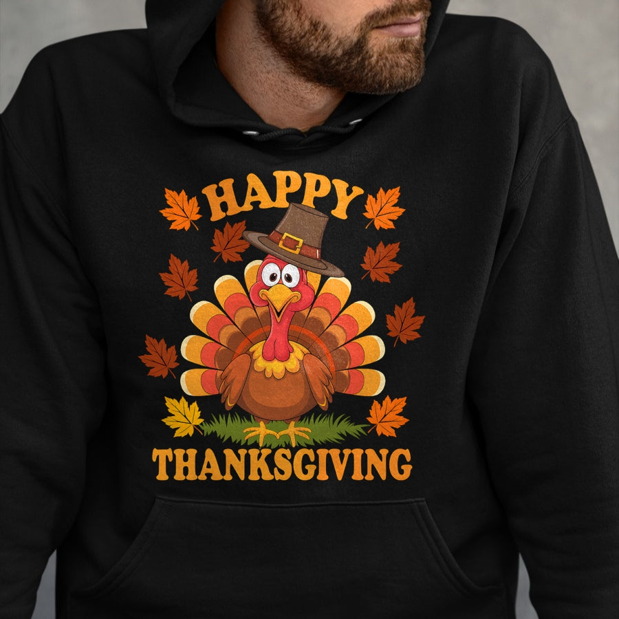 Best Thanksgiving Family Shirt , Funny Thanksgiving UnisexT-Shirt/Hoodie/Sweatshirt HLT00 - Happy Thanksgiving Funny Turkey Family Dinner Thanksgiving T-Shirt