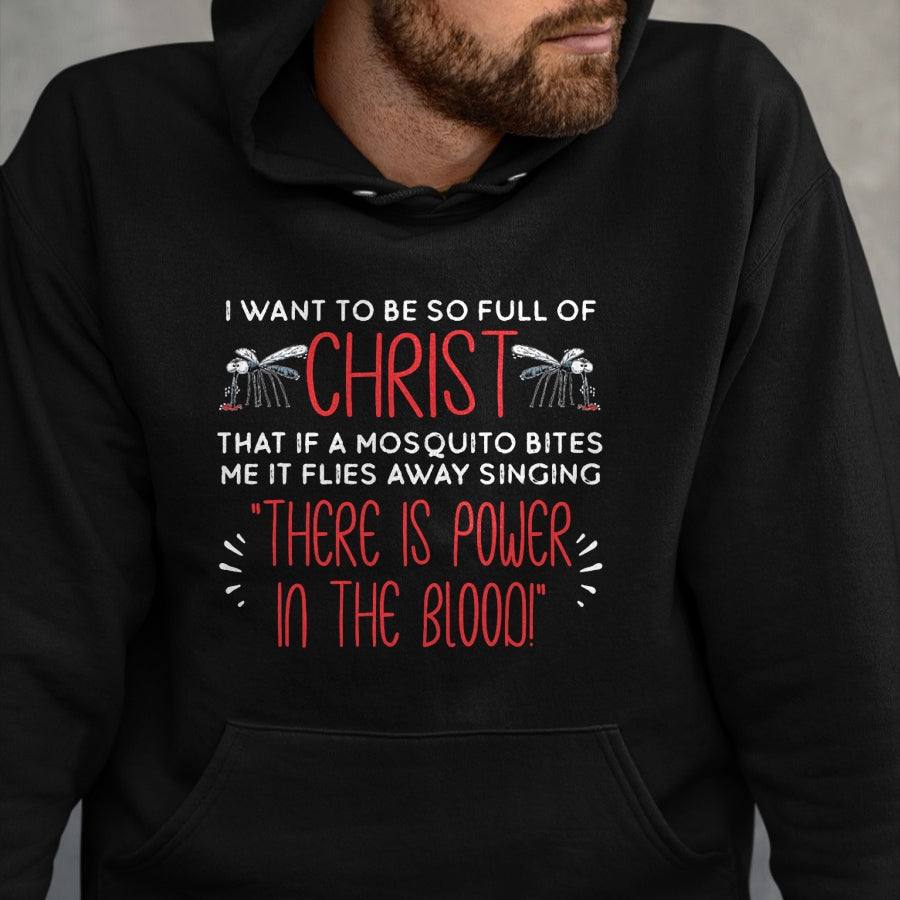 Christian Tee, Christian Faith Unisex T-Shirt/Hoodie/Sweatshirt HLT00 - Christian Mosquito Joke Funny Religious Christ Follower T-Shirt Jesus T-Shirt (Copy)