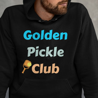 Funny Pickleball Shirt, Pickleball Lover Unisex T-Shirt/Hoodie/Sweatshirt HLT00 - Golden Pickle Club Funny Pickleball Paddle Ball Player T-Shirt