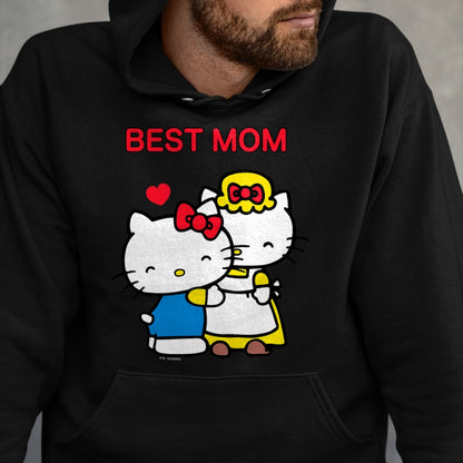 Gift for Mom Shirt, Funny Mom Unisex T-Shirt/Hoodie/Sweatshirt HLT00 - Hello Kitty Mother's Day Best Mom Tee Shirt T-Shirt