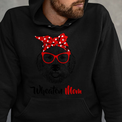 Dog Love Shirt, Dog Lover Gift T-Shirt/Hoodie/Sweatshirt HLT00 - Wheaten Terrier Mom Mama Dog T-Shirt