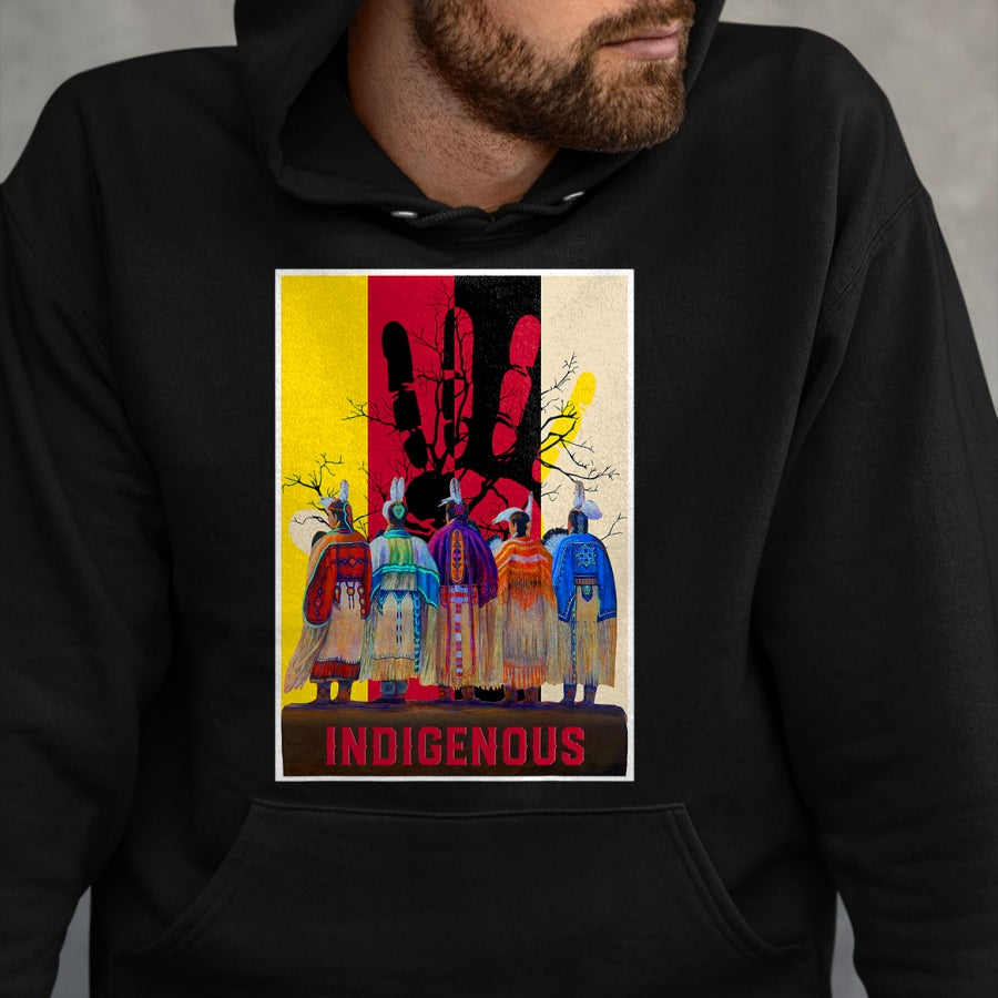 Native American T-Shirts, Vintage Native American Unisex T-Shirt/Hoodie/Sweatshirt HLT00 - Native American Indigenous People
