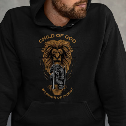 Christian Tee, Christian Faith Unisex T-Shirt/Hoodie/Sweatshirt HLT00 -  Child of God Warrior of Christ Jesus Christian Faith Graphic T-Shirt