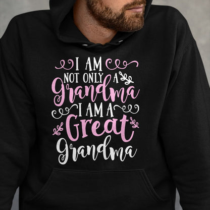 Best Grandma Shirt, Proud Grandma Unisex T-Shirt/Hoodie/Sweatshirt HLT00 - Cute Great Grandma Shirt - Funny Great Grandma Gift T-Shirt