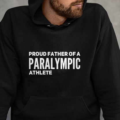 Gift for Dad Shirt, Funny Dad Unisex T-Shirt/Hoodie/Sweatshirt HLT00 – Mens Proud Father of a Paralympic Athlete T-Shirt