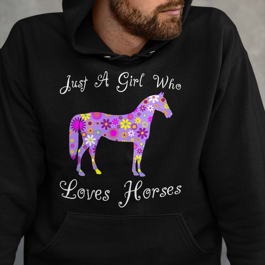 Best Horse Lover Shirt , Funny Horse UnisexT-Shirt/Hoodie/Sweatshirt HLT00 - Horse Lover Equestrian Cute T-Shirt