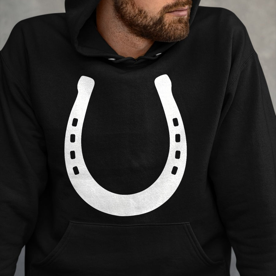 Best Horse Lover Shirt , Funny Horse UnisexT-Shirt/Hoodie/Sweatshirt HLT00 - Horseshoe T-Shirt T-Shirt
