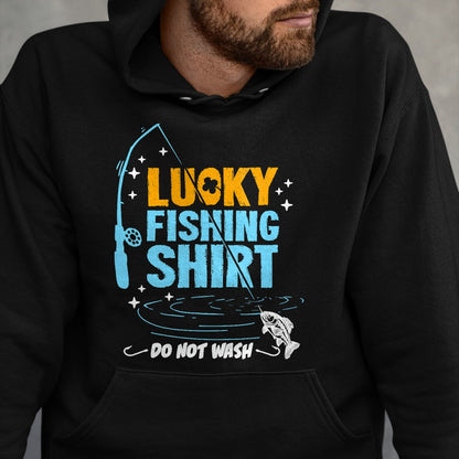 Gift for Dad Shirt, Funny Dad Unisex T-Shirt/Hoodie/Sweatshirt HLT00 – Funny Lucky Fishing Gifts For Men Boys Women Dad T-Shirt
