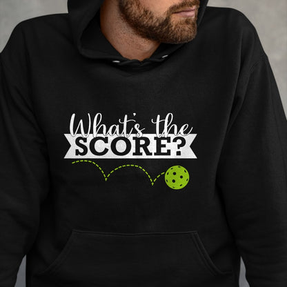Funny Pickleball Shirt, Pickleball Lover Unisex T-Shirt/Hoodie/Sweatshirt HLT00 - What's The Score Funny Pickleball T-Shirt