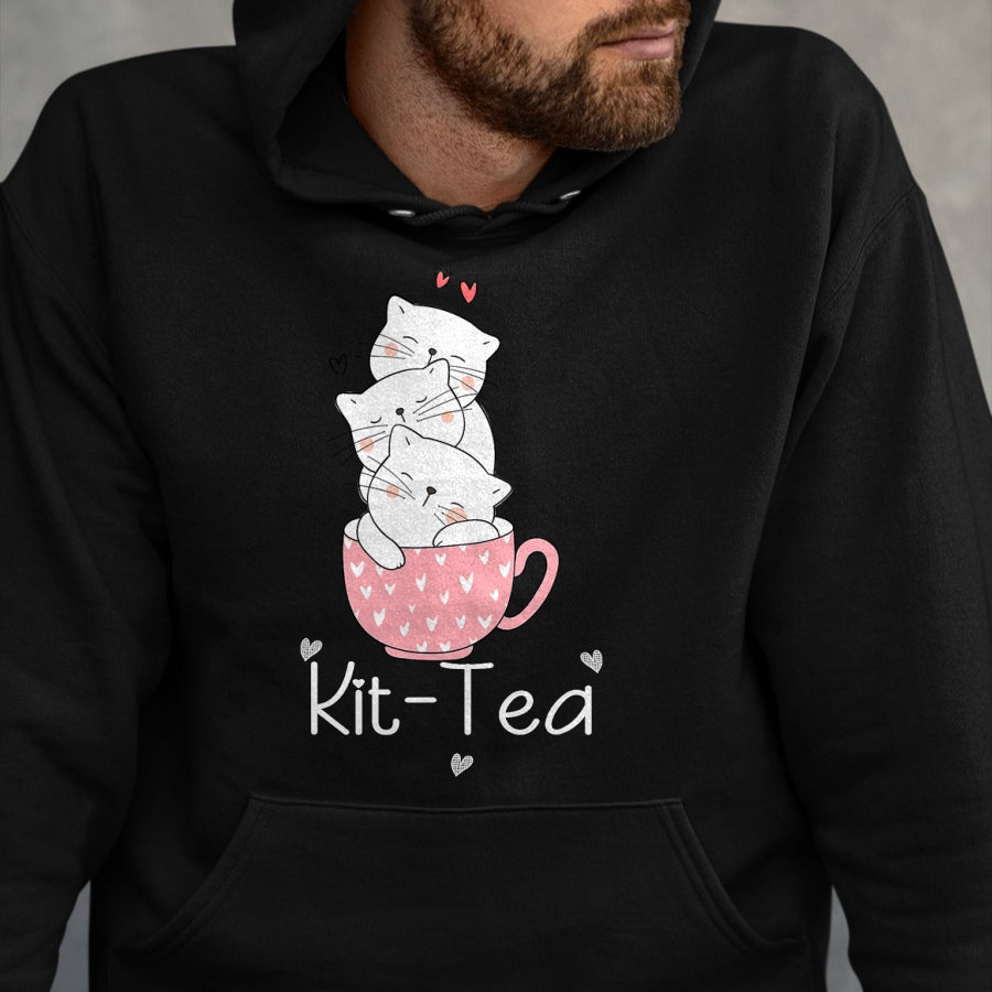 Cat Love Shirt, Funny Cat Lover Gift UnisexT-Shirt/Hoodie/Sweatshirt HLT00 - Kit Tea Gift Cat Lover Gift Funny Animal Love T-Shirt Cool T-Shirt