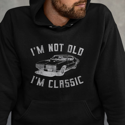 Best Wife Shirt, Wife and Husband Unisex T-Shirt/Hoodie/Sweatshirt HLT00 - I'm Not Old I'm Classic Funny Car Graphic - Mens & Womens Short Sleeve T-Shirt (1)