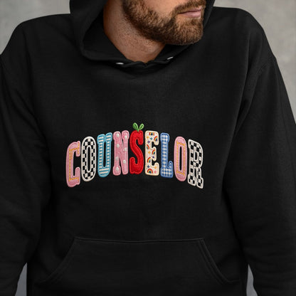 Best Student Shirt, Funny Back To School UnisexT-Shirt/Hoodie/Sweatshirt HLT00 - Counselor Teacher Patchwork Happy First Day Back to School T-Shirt