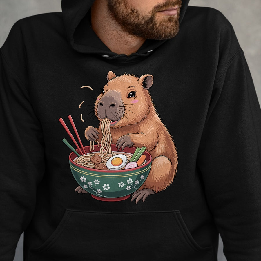 Cute Capybara Shirt, Funny Capybara Unisex T-Shirt/Hoodie/Sweatshirt HLT00 - Cool Capybara Art for Men Women Kids Rodent Capybara Lover T-Shirt