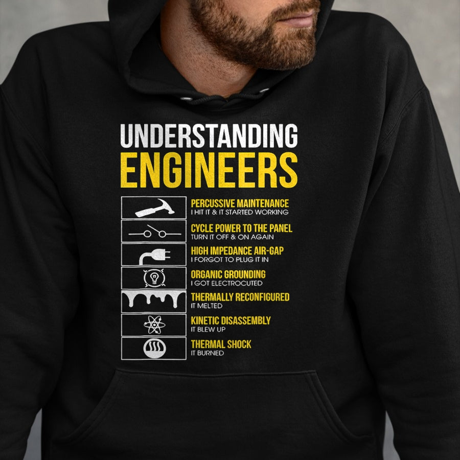 Best Mechanic Life Shirt, Funny Mechanic UnisexT-Shirt/Hoodie/Sweatshirt HLT00 - Understanding Engineers Funny Sarcastic Engineering T-Shirt