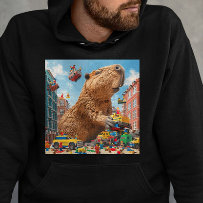 Cute Capybara Shirt, Funny Capybara Unisex T-Shirt/Hoodie/Sweatshirt HLT00 - Funny Graphic Capybara T-Shirt