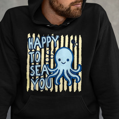 Best Student Shirt, Funny Back To School UnisexT-Shirt/Hoodie/Sweatshirt HLT00 - Happy to Sea You Teacher Sea Animals Back to School T-Shirt