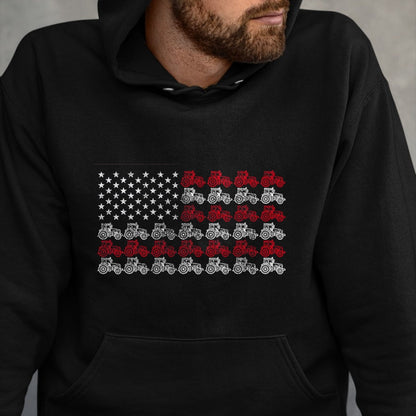 Best Farmer Life Shirt, Funny Farmer UnisexT-Shirt/Hoodie/Sweatshirt HLT00 - Proud Patriotic Freedom Designs Tractor American Flag Farmer T-Shirt - Unisex-AdultsKids, Black, Sh