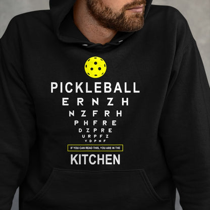 Funny Pickleball Shirt, Pickleball Lover Unisex T-Shirt/Hoodie/Sweatshirt HLT00 - Funny Pickleball Shirt If You Can Read This Kitchen Joke T-Shirt
