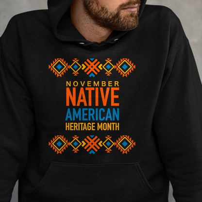 Native American T-Shirts, Vintage Native American Unisex T-Shirt/Hoodie/Sweatshirt HLT00 - Native American Heritage Month 2021