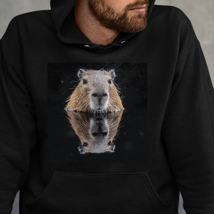 Cute Capybara Shirt, Funny Capybara Unisex T-Shirt/Hoodie/Sweatshirt HLT00 - Funny Graphic Capybara Long Sleeve T-Shirt (10)
