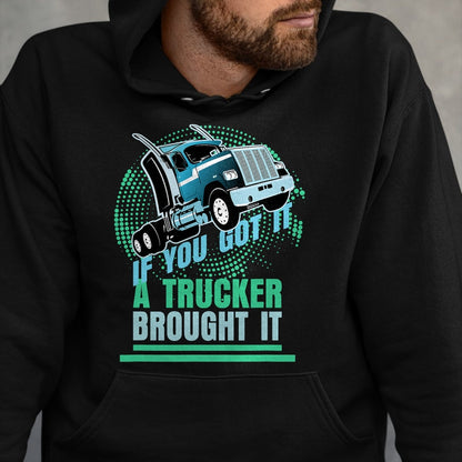 Best Truck Driver Life Shirt, Funny Trucker UnisexT-Shirt/Hoodie/Sweatshirt HLT00 - Truck Driver  Funny Trucker Souvenir for Truck Drivers T-Shirt