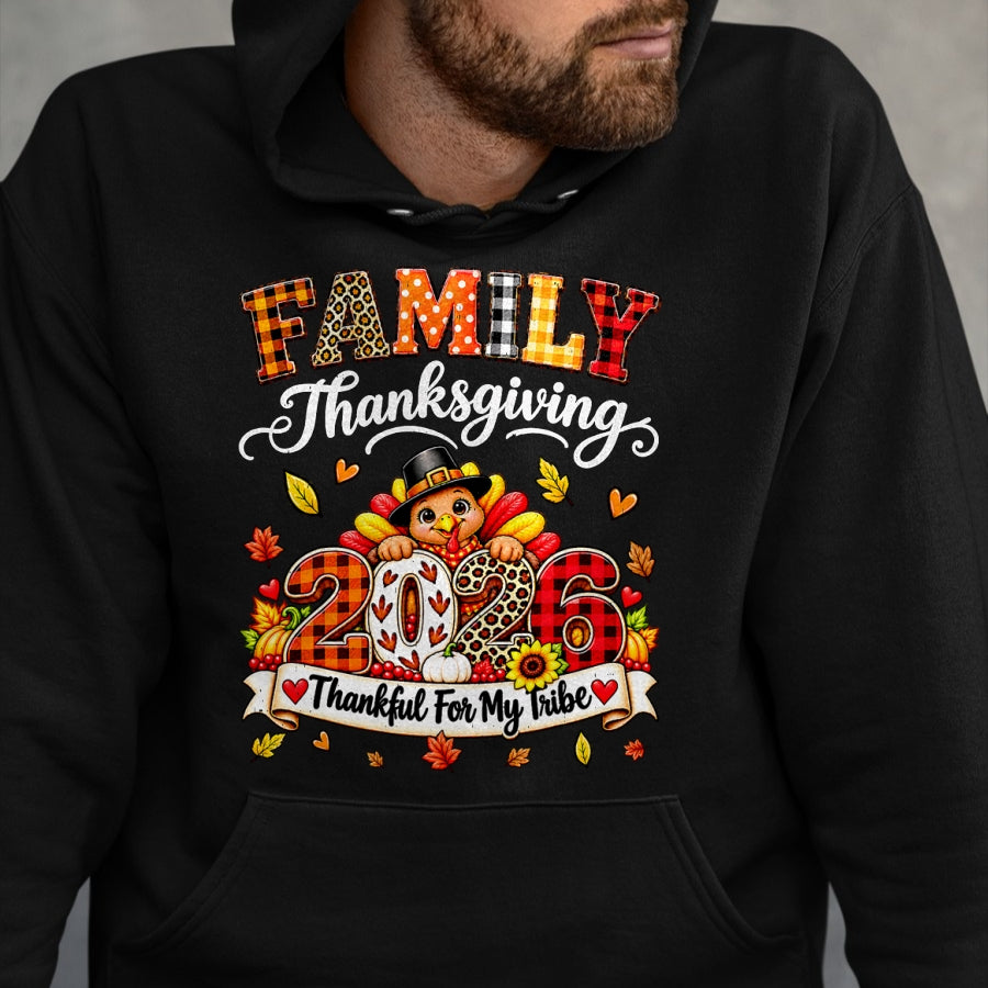 Best Thanksgiving Family Shirt , Funny Thanksgiving UnisexT-Shirt/Hoodie/Sweatshirt HLT00 - Fall Thanksgiving Crew Pumpkin Turkey Pie Autumn Leaves T-Shirt