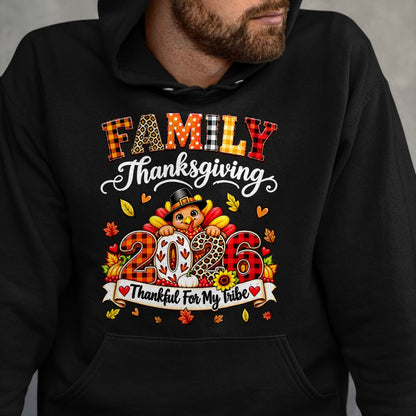Best Thanksgiving Family Shirt , Funny Thanksgiving UnisexT-Shirt/Hoodie/Sweatshirt HLT00 - Fall Thanksgiving Crew Pumpkin Turkey Pie Autumn Leaves T-Shirt