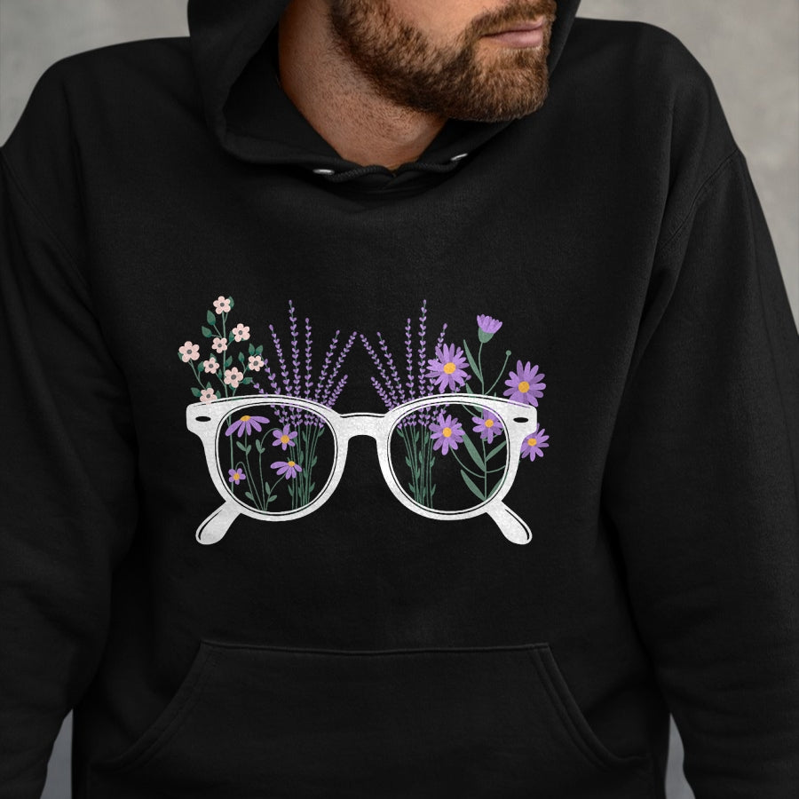 Best Doctor Shirt, Funny Doctor UnisexT-Shirt/Hoodie/Sweatshirt HLT00 - Floral Glasses Optometry Eye Doctor Ophthalmologist Tech T-Shirt