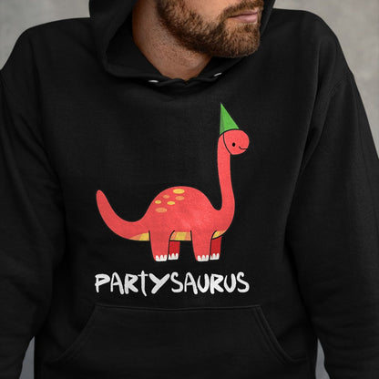 Best Dinosaur Lover Shirt, Funny Dinosaur UnisexT-Shirt/Hoodie/Sweatshirt HLT00 - Partysaurus dinosaur with party hat will party celebrations T-Shirt