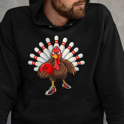 Best Thanksgiving Family Shirt , Funny Thanksgiving UnisexT-Shirt/Hoodie/Sweatshirt HLT00 - Funny Turkey Bowling Happy Thanksgiving Men Women Kids Boys T-Shirt