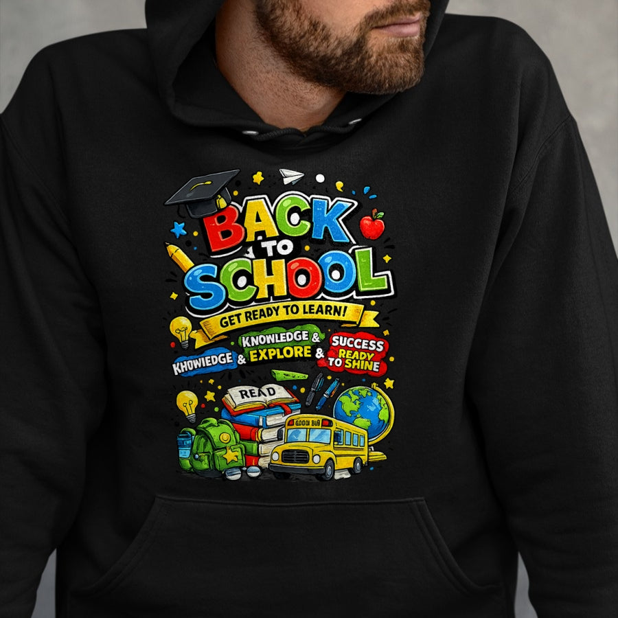 Best Student Shirt, Funny Back To School UnisexT-Shirt/Hoodie/Sweatshirt HLT00 - Back to School Supplies First Day of School Student Teacher T-Shirt