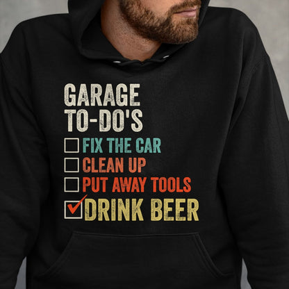 Best Mechanic Life Shirt, Funny Mechanic UnisexT-Shirt/Hoodie/Sweatshirt HLT00 - I'll Be in The Garage T-Shirt, Men, Black, 3X-Large