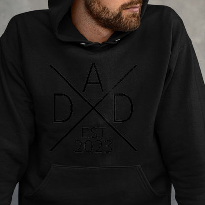 Gift for Dad Shirt, Funny Dad Unisex T-Shirt/Hoodie/Sweatshirt HLT00 – Dad EST. 2023 Father since 2023 proud Dad 2023 T-Shirt