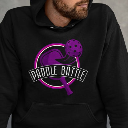 Funny Pickleball Shirt, Pickleball Lover Unisex T-Shirt/Hoodie/Sweatshirt HLT00 - Pickleball - Funny Double Trouble Team T-Shirt