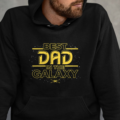 Gift for Dad Shirt, Funny Dad Unisex T-Shirt/Hoodie/Sweatshirt HLT00 – Star Wars Best Dad in the Galaxy Birthday Father’s Day T-Shirt