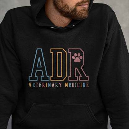 Best Doctor Shirt, Funny Doctor UnisexT-Shirt/Hoodie/Sweatshirt HLT00 - ADR Doctor of Veterinary Medicine Sweater, Funny Vet Tech T-Shirt