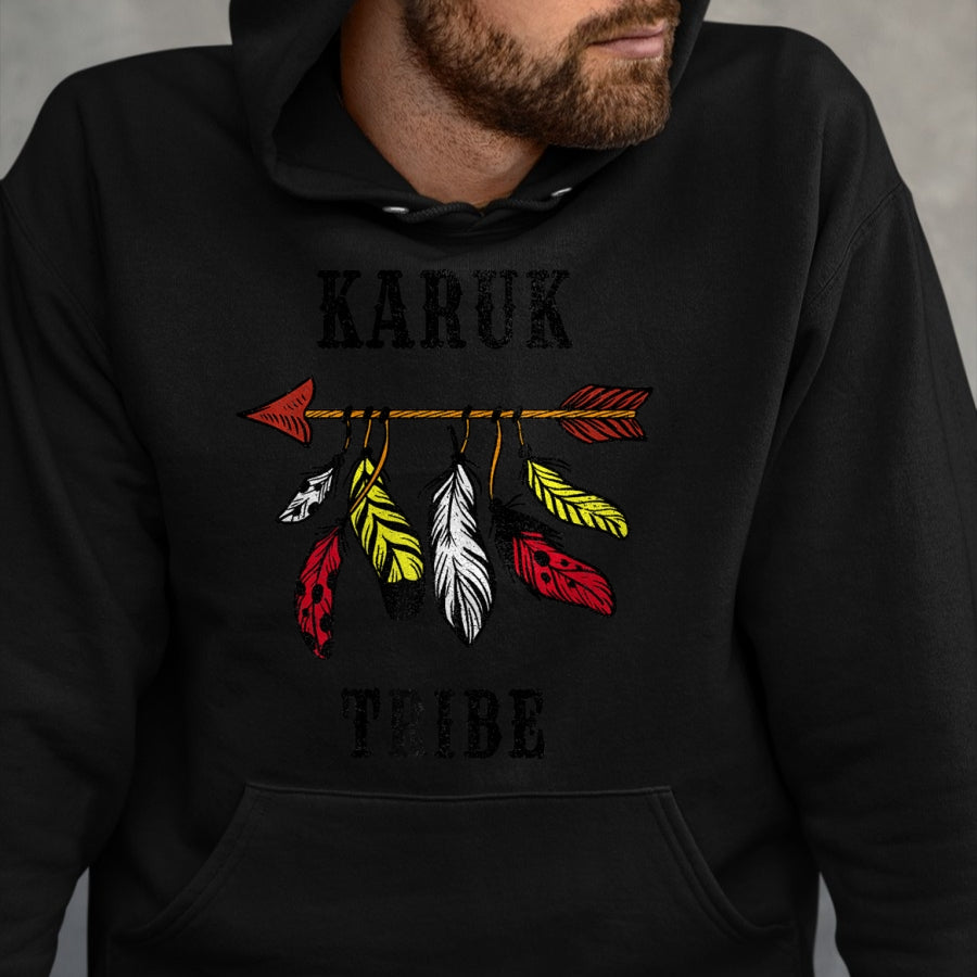 Native American T-Shirts, Vintage Native American Unisex T-Shirt/Hoodie/Sweatshirt HLT00 - Karuk Tribe Pride Native American Indian Culture Premium