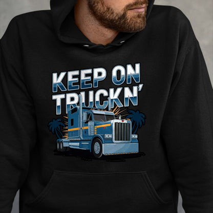 Best Truck Driver Life Shirt, Funny Trucker UnisexT-Shirt/Hoodie/Sweatshirt HLT00 - Long Haul Truck Driver Vehicle Truck Driving Trucker T-Shirt