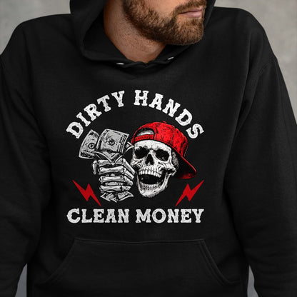Best Mechanic Life Shirt, Funny Mechanic UnisexT-Shirt/Hoodie/Sweatshirt HLT00 - Mechanic Dirty Hands Clean Car Money Automotive Men Women T-Shirt (1)